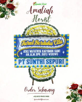 Papan Bunga Duka di Banama Tingang