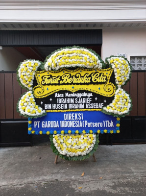 Papan Bunga Duka di Banama Tingang