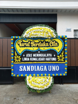 Papan Bunga Duka di Banama Tingang